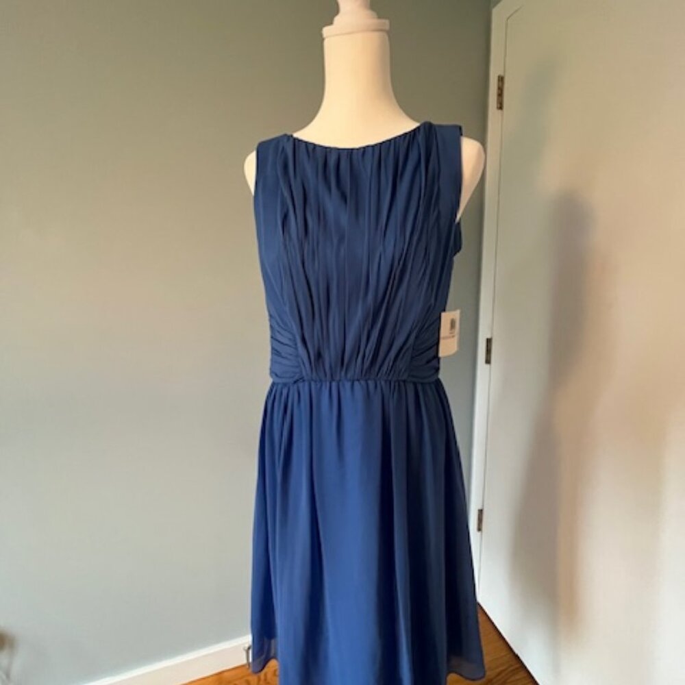 Classic Blue Cocktail Dress - Never Worn